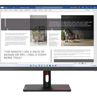 Lenovo Monitor S27i-30 27? IPS FHD 1920x1080 pix 100Hz AMD FreeSync 1300:1 contrast 300 cd/m2 4 ms (typical/off mode) 178 / 178 (H / V) 2xHDMI VGA Black 63DFKAT4EU