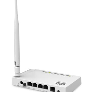 NETIS WIRELESS N ADSL 2/2+. 150MBPS MODEM ROUTER. 4 PORTS. 1*5DBI DETACHABLE ANTENNA DL4312D