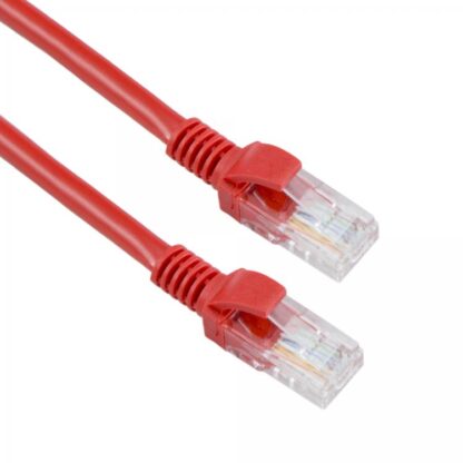 Cable SBOX UTP CAT5e 0.5 M Red UTP-05R