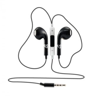 EARPHONES + MICROPHONE SBOX IEP-204 Black