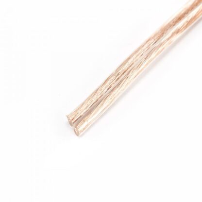 CABLE SBOX AUDIO 2X1.0 / 100M TRANSPARENT AUDIO-2X1-100