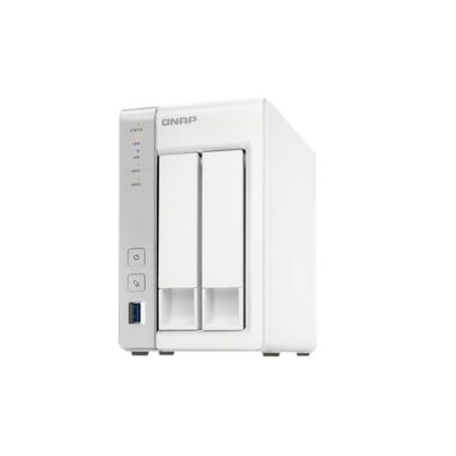 QNAP NAS. 2 BAY TOWER. ANNAPURNA LABS AL-212. 2-CORE.1.7GHZ. 1G RAM. 3 X USB3.0. 2 X GBE.EU EDITION TS-231P-EU - Image 2