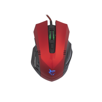 WHITE SHARK MOUSE GM-1602 HANNIBAL RED / 3200 DPI