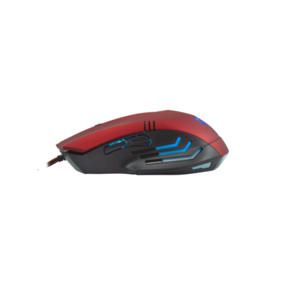WHITE SHARK MOUSE GM-1602 HANNIBAL RED / 3200 DPI - Image 3