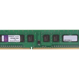 KINGSTON DRAM DDR3. PC 12800. 1600MHZ. 4GB. CL11 DIMM