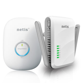 NETIS AV600 WIRELESS POWERLINE ADAPTER KIT 300MBPS PL7622
