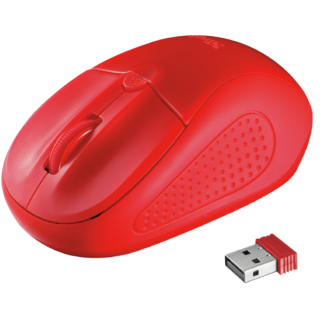 20787 Trust Mouse Primo Wireless Red