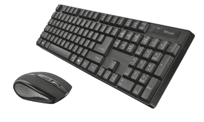 TRUST KEYBOARD & MOUSE XIMO WIRELESS. BLACK #21132 - Image 2