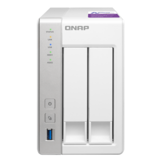 QNAP NAS. 2 BAY TOWER. ANNAPURNA LABS AL-212. 2-CORE.1.7GHZ. 1G RAM. 3 X USB3.0. 2 X GBE.EU EDITION TS-231P-EU