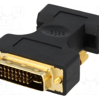 Logilink DVI adapter DVI-I/M to VGA/F 1080p black AD0001