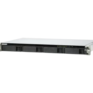 QNAP NAS 4-Bay 1U Rackmount Intel  dual-core 2.0GHz 2GB DDR4  RAM 2 x 2.5GbE AES-NI encryption 2 x USB 3.0 2 x USB 2.0 single power 100W