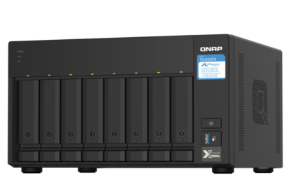 QNAP NAS Tower 8-Bay AL324 64-bit quad-core 1.7GHz 4GB DDR4 RAM  8 x 3.5"/ 2.5" drive slots 2 x 10GbE SFP+  2 x 2.5GbE 3 x USB 3.2 Gen1 1 x PCIe 2.0 x2 slot - Image 3