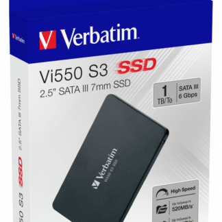 Verbatim SSD Internal 2.5" 1TB Vi550 S3 Read: 560MB/s Write: 535MB/s 49353