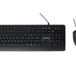 YASHI EXCLUSIVE USB KEYB+MOUSE BLACK