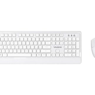 YASHI EXCLUSIVE WIRELESS KEY+MOUSE WHITE