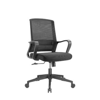 YASHI OFFICE CHAIR BLACK MESH CY102