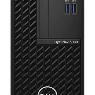 Dell PC Optiplex 3080 Tower XCTO Intel Core i3-10100 8GB(1x8) DDR4 2666MHz 256GB SSD DVD+/-RW Intel Integrated Graphics kbd + mouse Win 10 Black 3Y