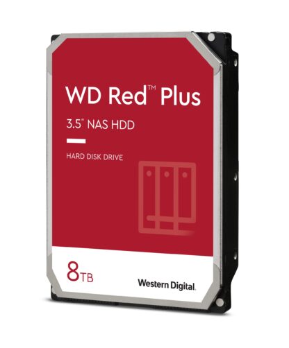 8TB WD WD80EFZZ RED PLUS 5640RPM 128MB WD80EFZZ