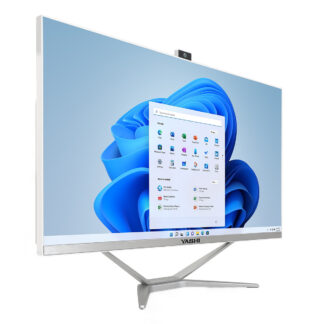Yashi Pioneer S AiO 24 Intel Core I3 12100 up to 4.3GHz 8GB DDR4 512 SSD DVD W11P White AY32429