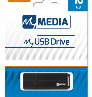 MyMedia Flash Drive 16GB USB 2.0 Black