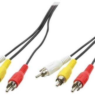 Logilink Audio / Video cable 2x3 Cinch male 1.5m CA1062