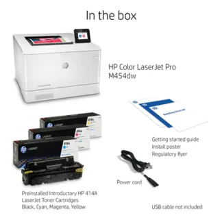 HP Printer Color LaserJet Pro M454dw W1Y45A