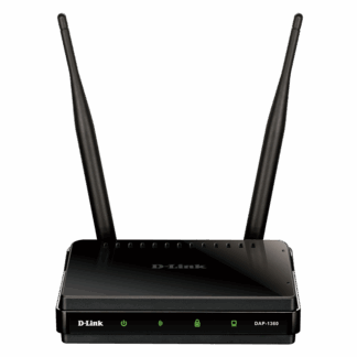 D-LINK WIRELESS N REPEATER. 300MBPS. 2 X EXTERNAL ANTENNAS. EXTERNAL POWER SUPPLY. INDOOR DAP-1360/E