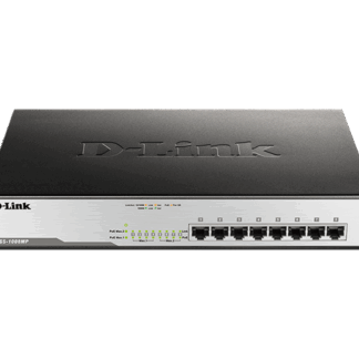 D-Link Unmanaged Switch 8 Port 10/100/1000 Mbps 8 Port PoE Max budget 140W 802.3at