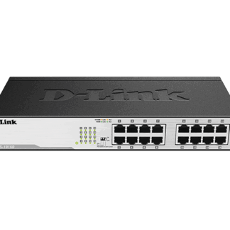D-LINK SWITCH 16-PORT 10/100/1000MBPS COPPER GIGABIT ETHERNET DESKTOP/RACKMOUNT DGS-1016D/E