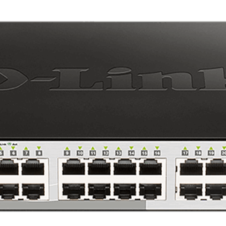 D-LINK SMART MANAGED SWITCH.24-PORT 10/100/1000 KBPS. RACK MOUNTED 1U DGS-1210-24
