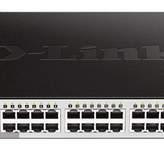 D-Link Smart Managed Switch 24 - Port 10/100/1000 Mbps 24 - Port PoE Rack Mounted 1U