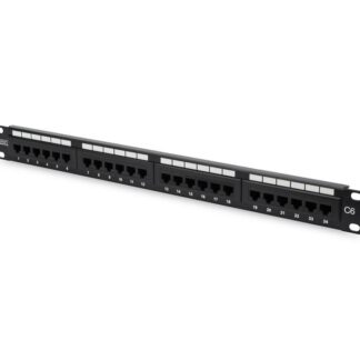 Logilink Patch Panel Cat 6 19" 24 x RJ45 UTP black