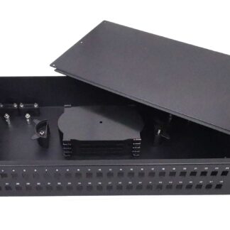 ALLSTRONG FIBER OPTIC PATCH PANEL. 48 X SC. UN-ASSEMBLED. WITH ADAPTERS AND PIGTAILS ALS-FPP-SC48