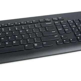 Lenovo Keyboard & Mouse Wireless 510 2.4Ghz 3 Buttons  US English Keyboard Mouse Optical Sensor 1200 DPI 1Y