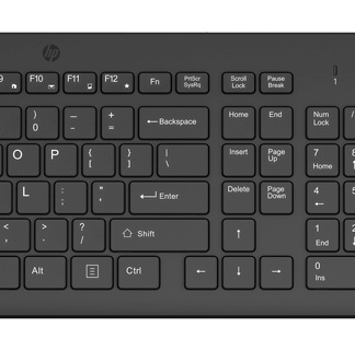 HP Keyboard and Mouse Wireless 330 Black