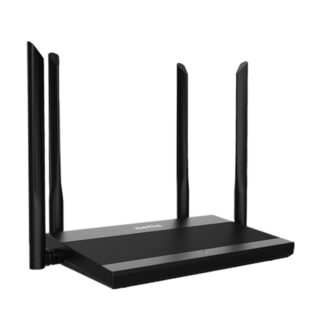 Netis Router WIRELESS DUAL BAND AC1200 gigabit CPU 1GHz Ram 128Mb integrated signal amplifier 1*10/100/1000Mbps WAN 3*10/100/1000Mbps LAN 4 external 5dBi antenna