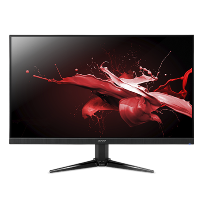 Acer Monitor Nitro QG241Y 23.8'' Zero Frame VA Full HD 75 Hz 1ms 100M:1 250 cd/m 250nits VGA 2HDMI Black