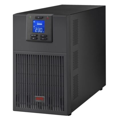 APC UPS ONLINE DOUBLE CONVERSION. 3000VA/2400W. 6 X C13. 1 X C19. INPUT: 160 - 280V. MULTI-FUNCTION LCD.USB. TOWER