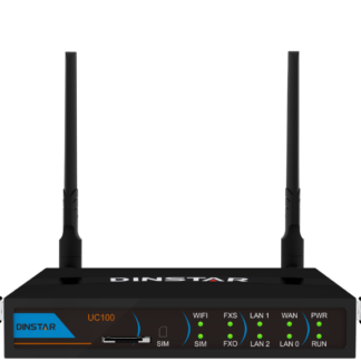 Dinstar VoIP PBX 32 Ext. 8 CC 1*FXS 1*FXO Wi-Fi UC100-1S1O