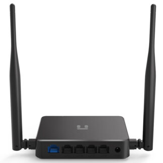 Netis WIRELESS N ROUTER. 300MBPS 2*5DBI FIXED ANTENNAS AP Repeater 1x10/100 WAN 4x10/100Mbps LAN W2