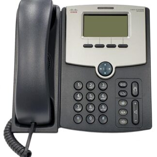 CISCO 1 LINE IP PHONE WITH DISPLAY. POE. PC PORT