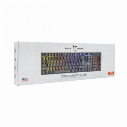 White Shark Keyboard GK-2107 COMMANDOS ELITE - Mehanicka / US - RED SW - Image 5
