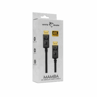 White Shark MAMBA CABLE DP-DP M/M 2M 4K@60Hz