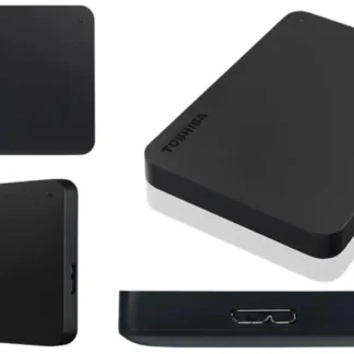 1TB Toshiba Canvio Basics USB 3.2/USB 2.0 Black HDTB510EK3AA
