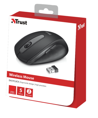 16536 Trust Mouse Wireless Optical EasyClic Mouse - Image 4