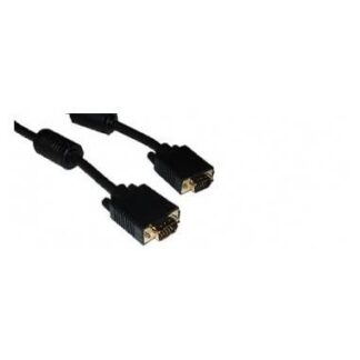 IC PROLINE SSVGA Cable 4C+5 DBHD15 male - male DBHD15 ferrite - gold black - 30m 174067
