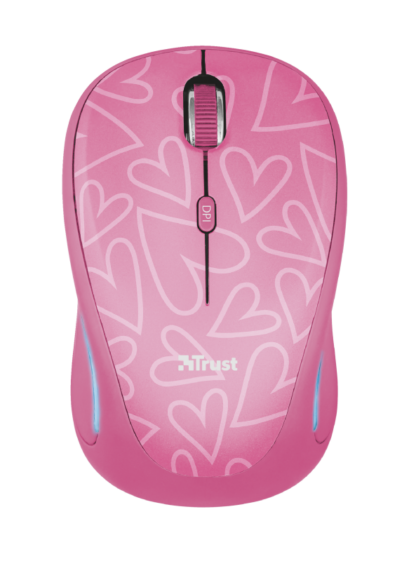 TRUST MOUSE WIRELESS YVI FX. PINK #22336 - Image 2
