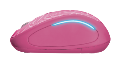 TRUST MOUSE WIRELESS YVI FX. PINK #22336 - Image 3