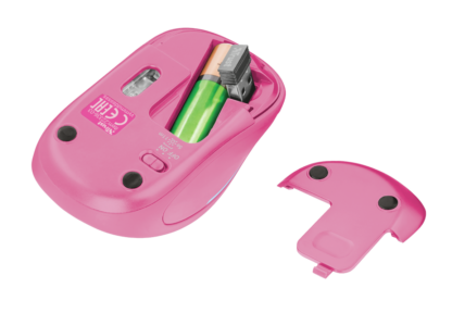 TRUST MOUSE WIRELESS YVI FX. PINK #22336 - Image 4