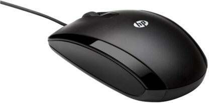 HP Mouse Wired USB Optical 3 Button X500 Black - Image 2